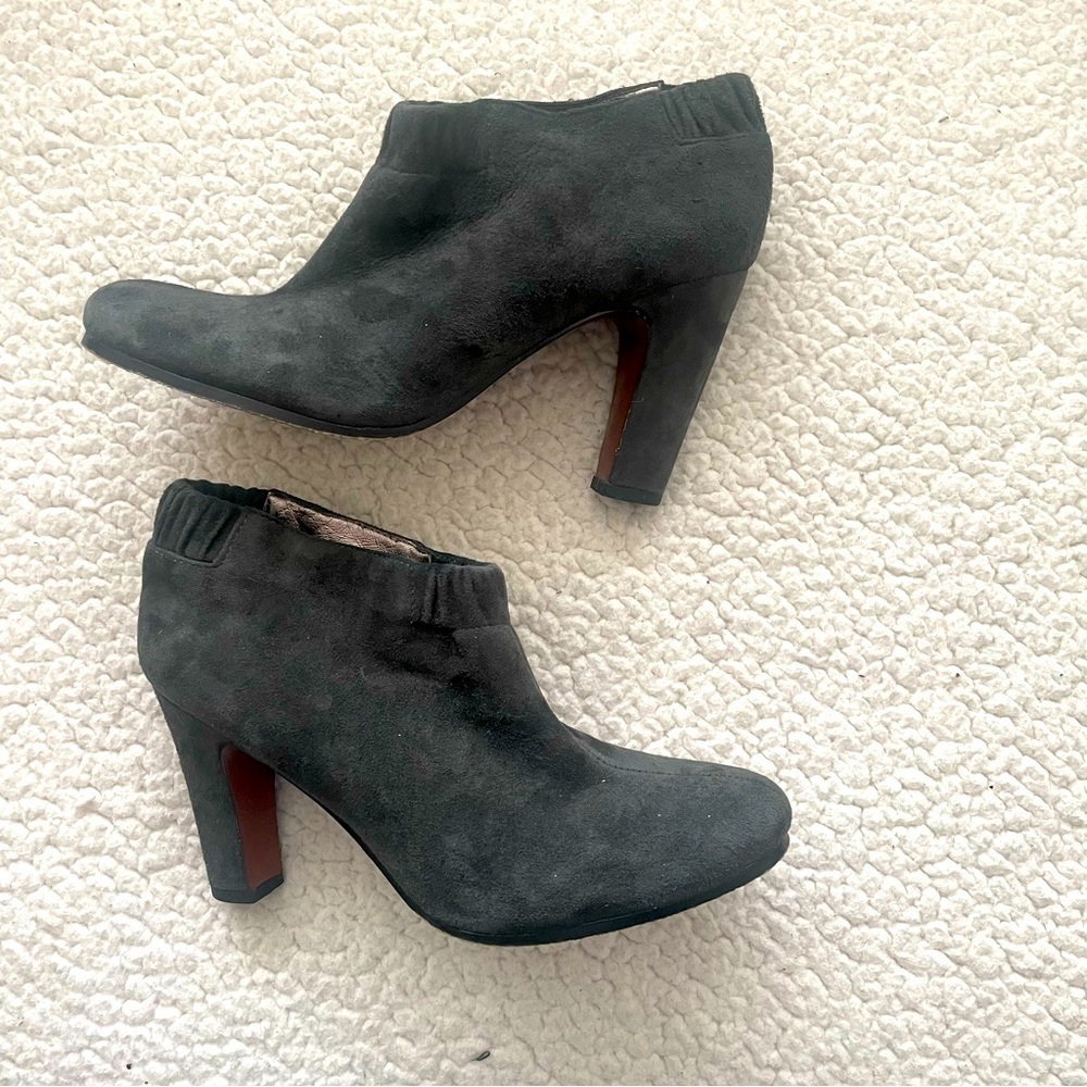 Sam Edelman dark grey Simone bootie size 7.5